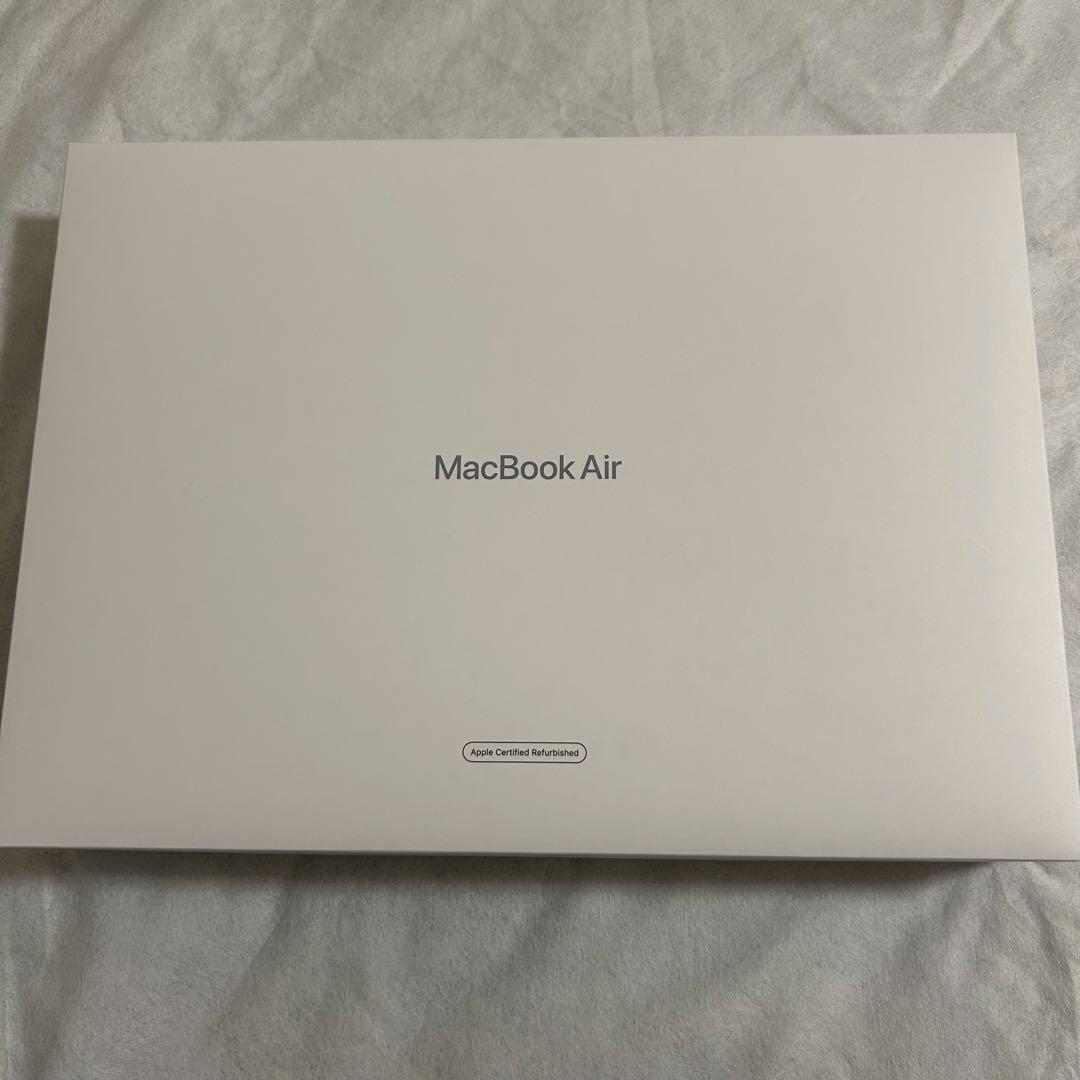 【付属品未使用・箱有】MacBook Air M2モデル 13インチ シルバー