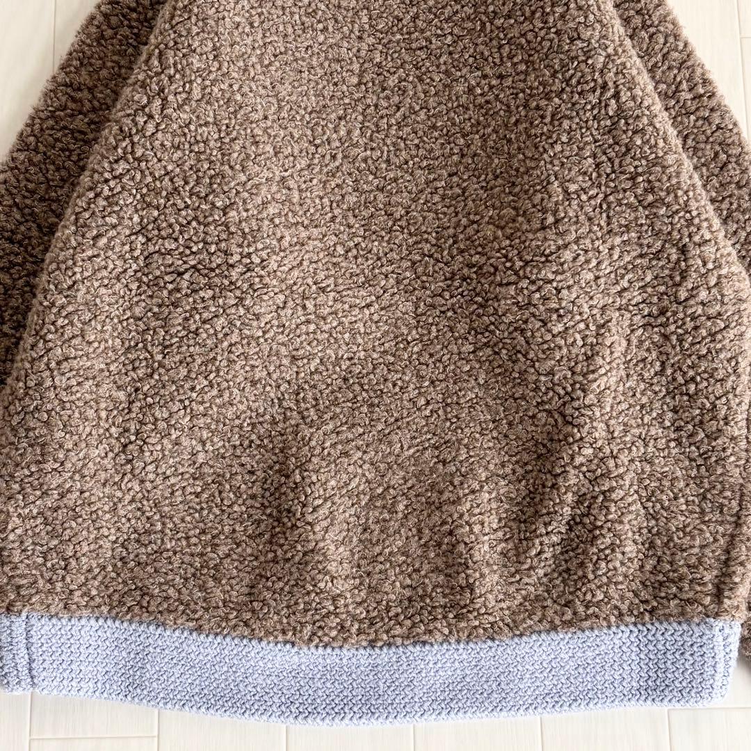 【美品】TOMORROWLANDウールナイロンクルーネックニット