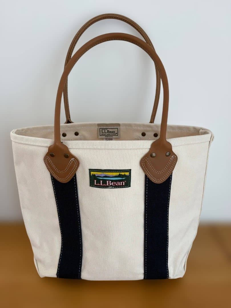 L.L.Bean 復刻モデル カタディンボートアンドトート USA製　革ハンドル
