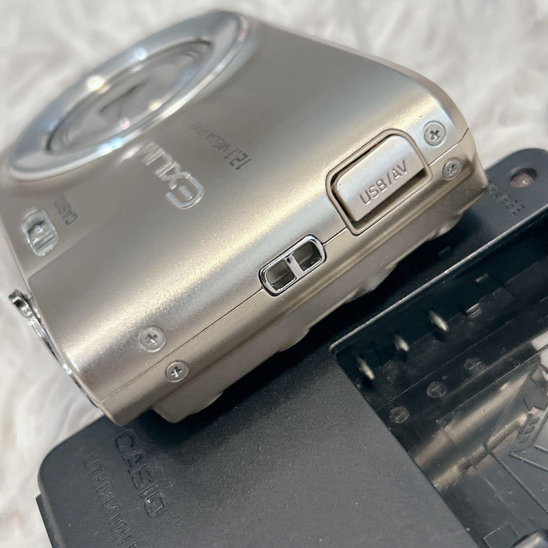 カシオ EXILIM デジタルカメラEX-Z400 純正バッテリー　充電器
