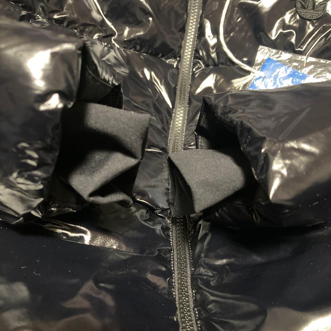 ひ*の様 超キラピカ光沢系アディダウンパーカー JKT ¥17999→現