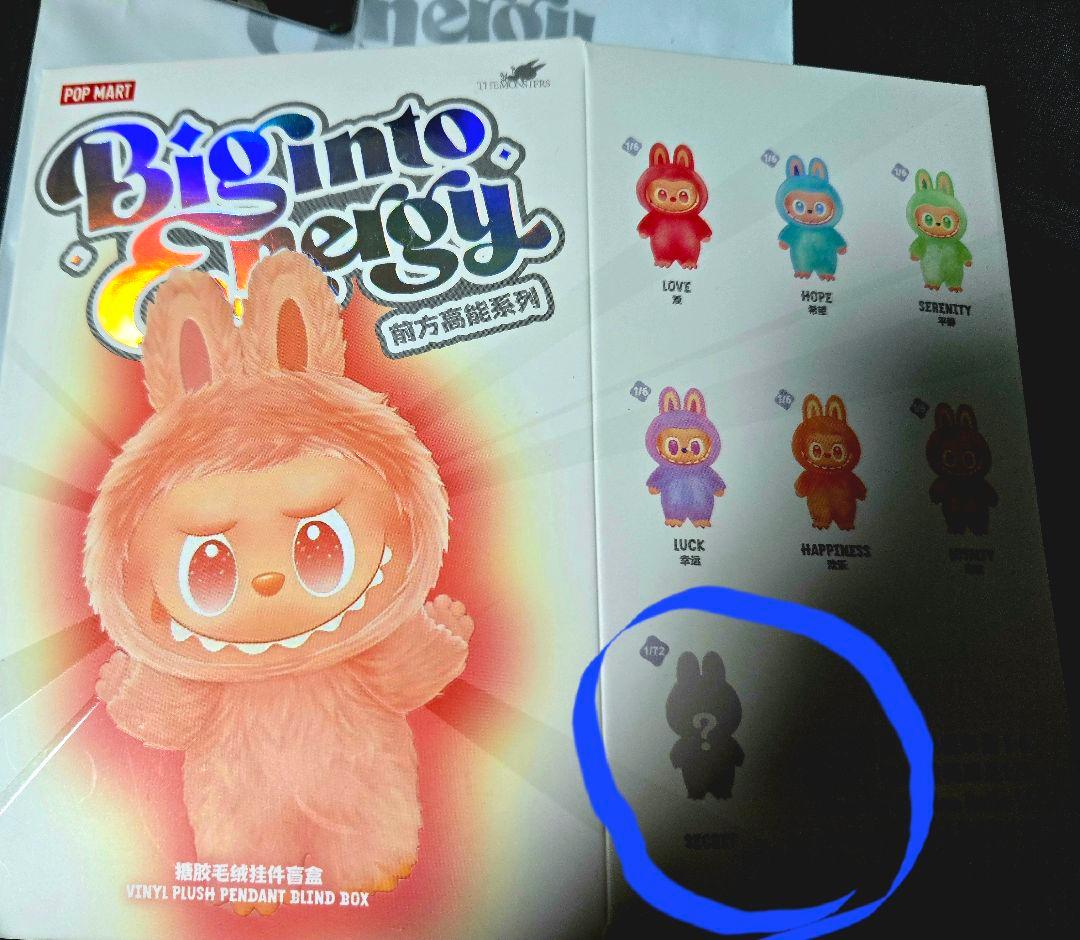 リク値下完了■正規品■POPMART■ラブブ■シークレット■エナジーシリーズ