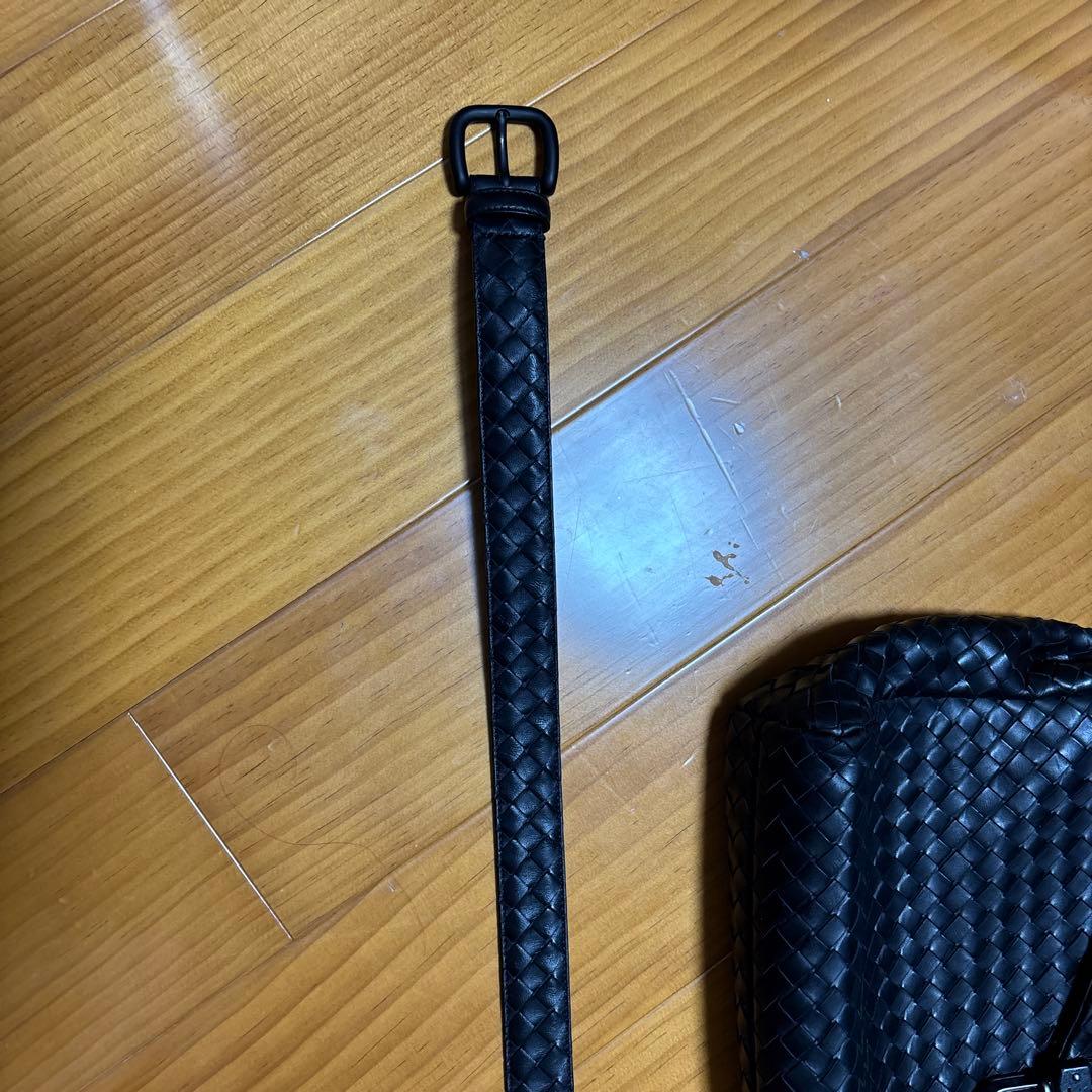 BOTTEGAVENETA 新品未使用メンズベルト　初期型良品バック２点セット