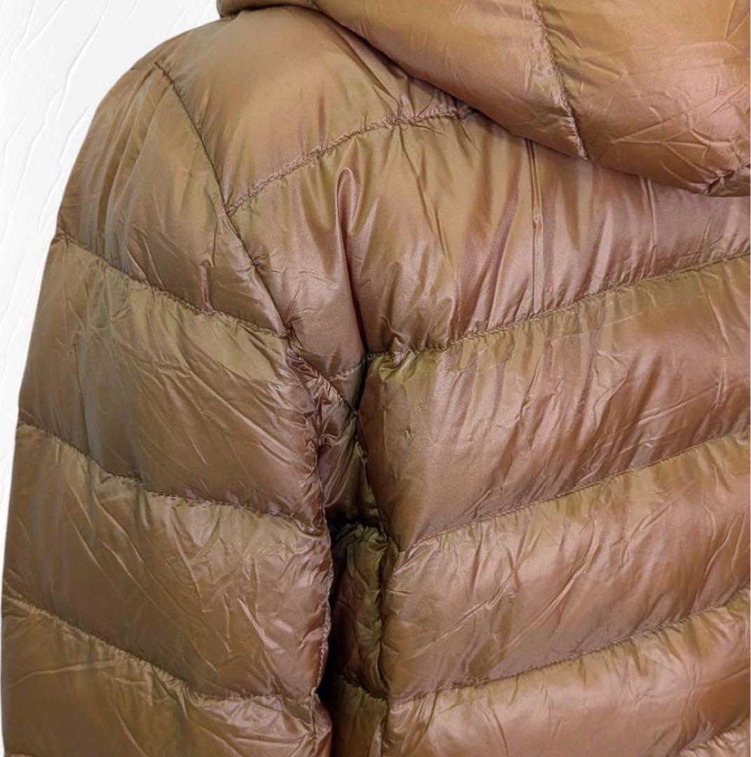 【未使用】Leilian レリアン ダウン ジャケット ブラウン 13号