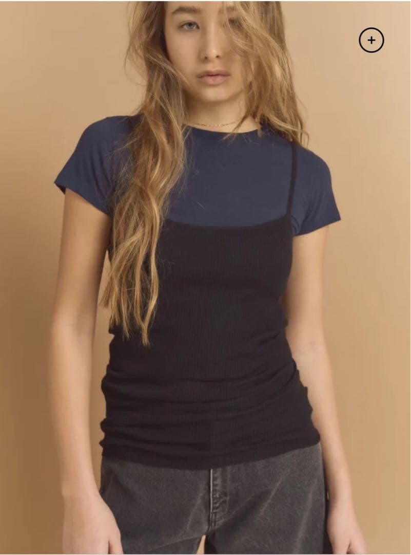 新品　theshishikui シシクイ　cami soru 黒　百々千春