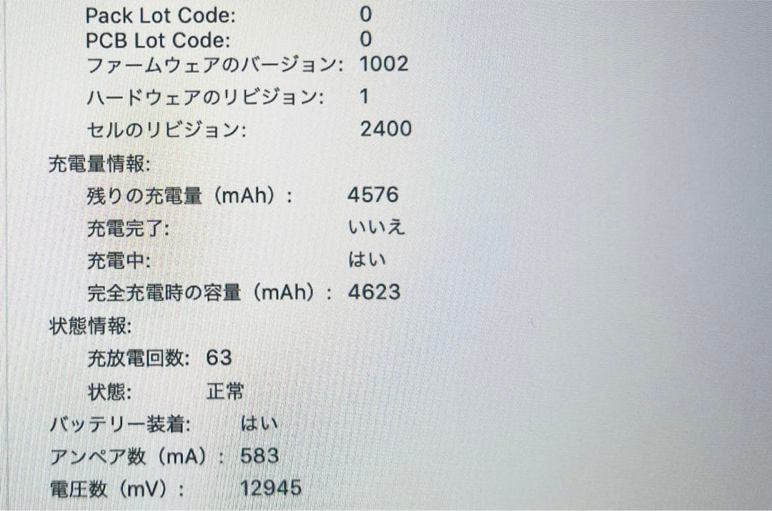 【箱付き美品】APPLE MacBook Pro A2159 MUHQ2J/A