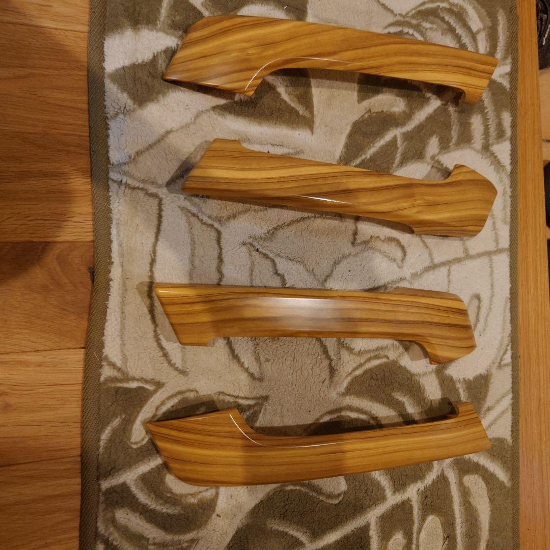 ランクルプラド　150後期　木目ドアハンドル