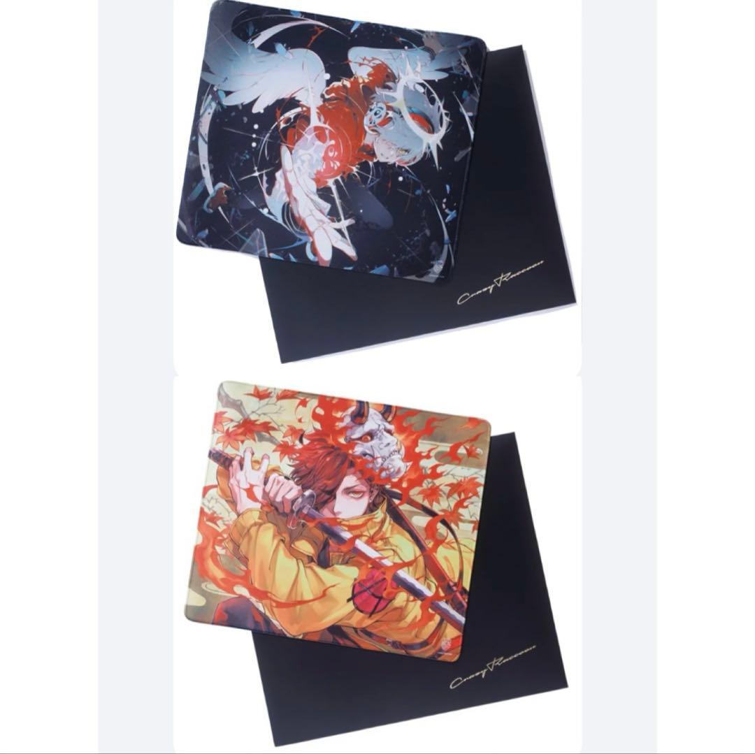 CrazyRaccoon マウスパッド だるまいずごっど ありさか