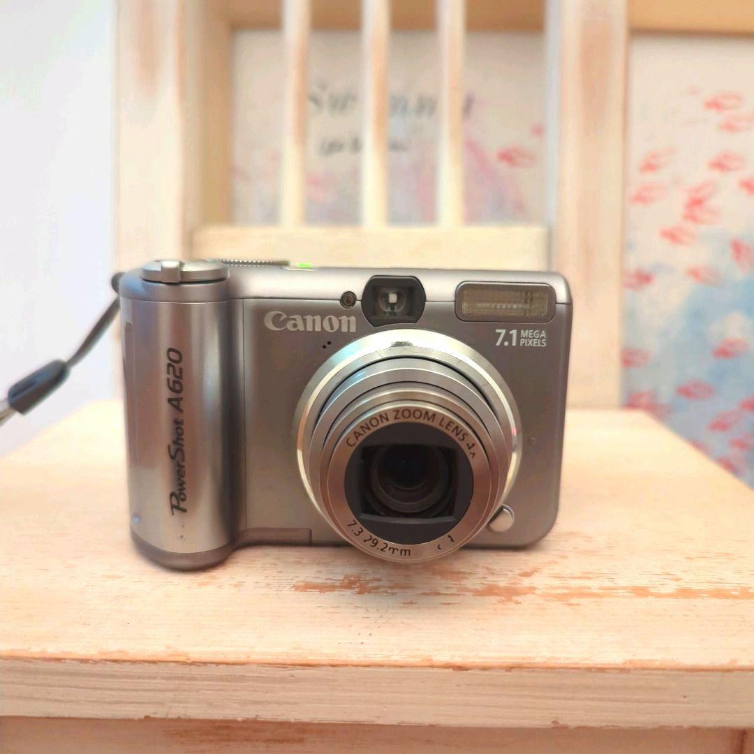 【希少品】Canon Power Shot A620 SDカードつき！キャノン