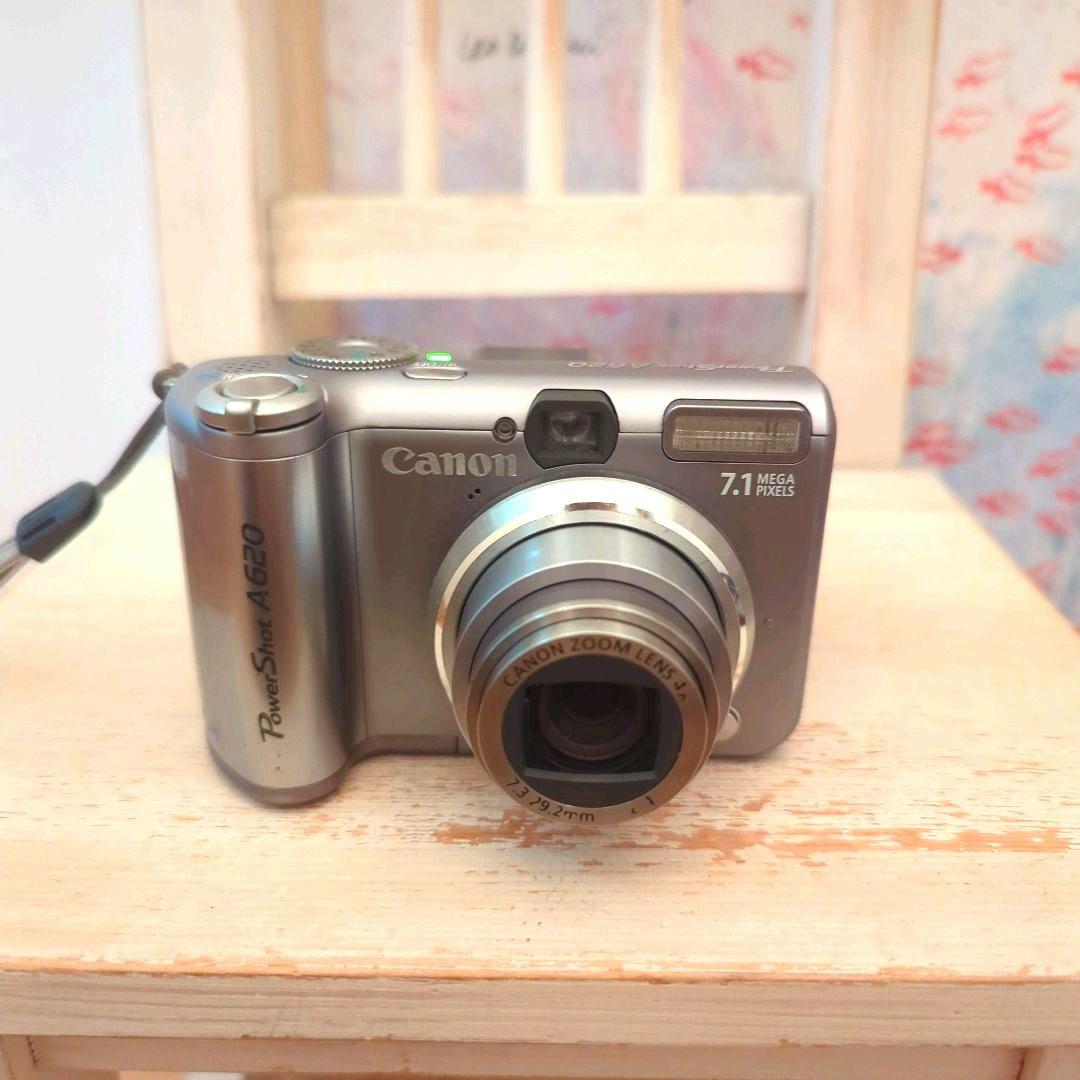 【希少品】Canon Power Shot A620 SDカードつき！キャノン