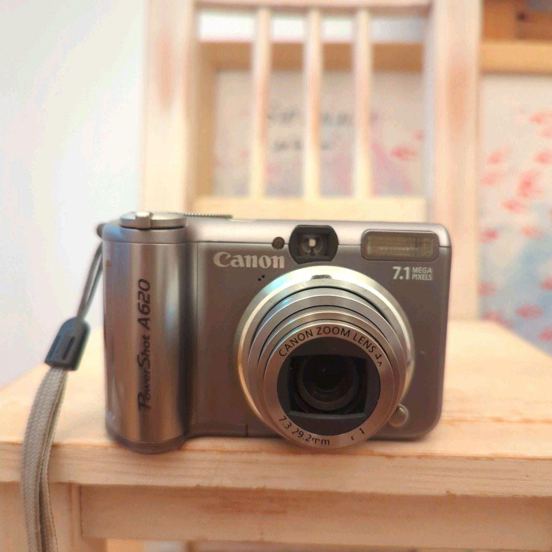 【希少品】Canon Power Shot A620 SDカードつき！キャノン