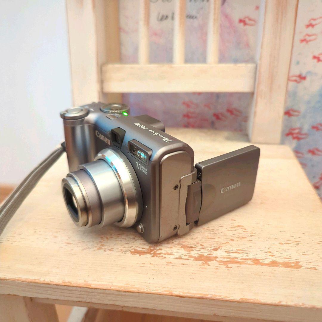 【希少品】Canon Power Shot A620 SDカードつき！キャノン