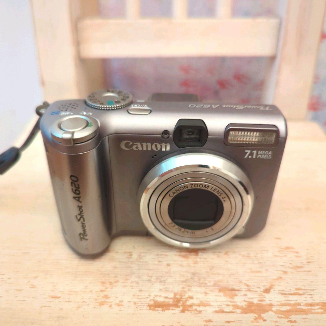【希少品】Canon Power Shot A620 SDカードつき！キャノン