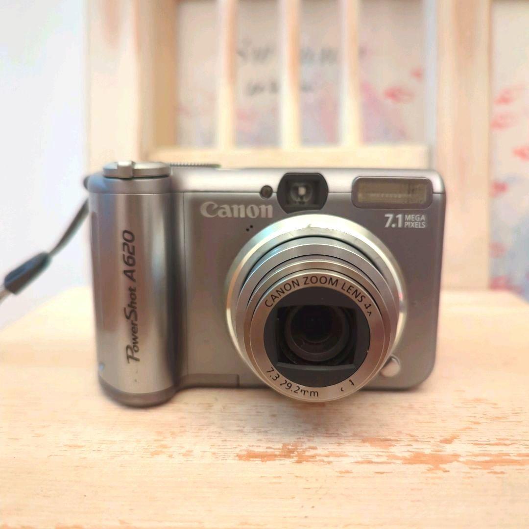 【希少品】Canon Power Shot A620 SDカードつき！キャノン