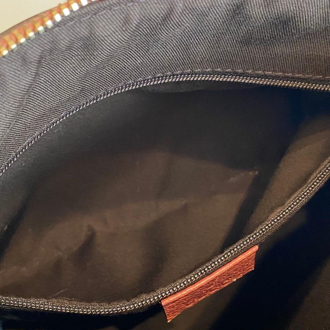 グッチ　GUCCI　ミニボストンバッグ　ハンドバッグ　gg柄　スウェード