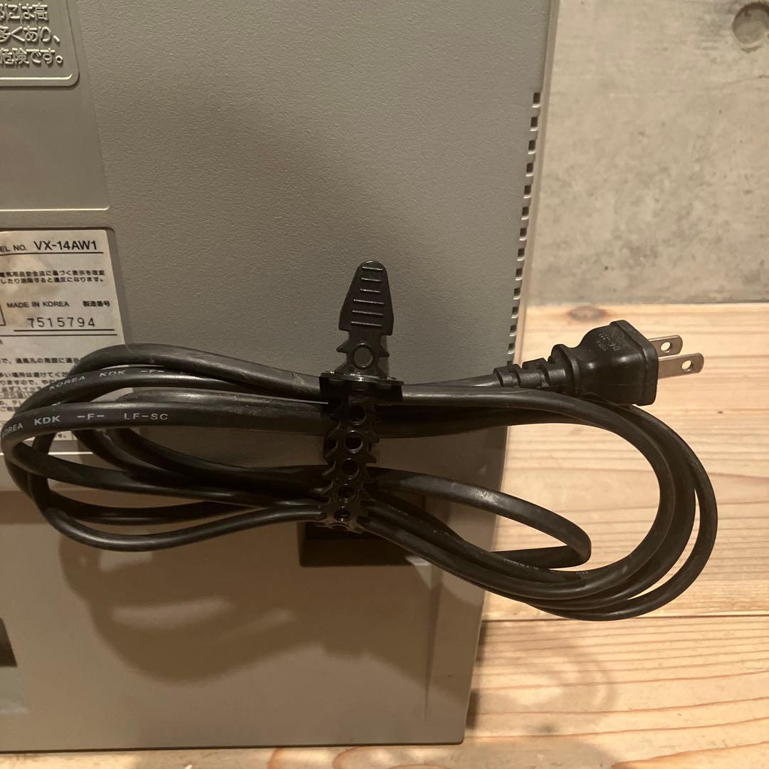 テレビデオ アイワ 14インチ VX-14AW1 テレビデオ　ゲーム用　動作確認