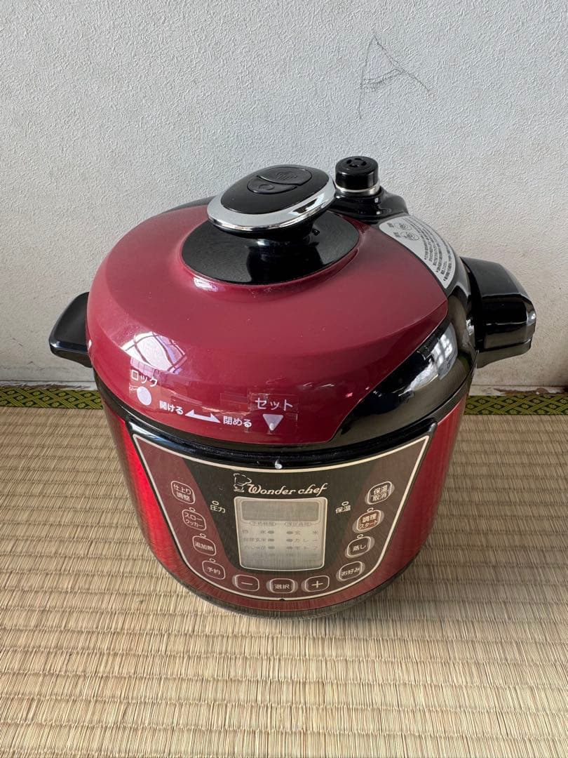 ワンダーシェフ 家庭用マイコン電気圧力鍋　3.0ℓ