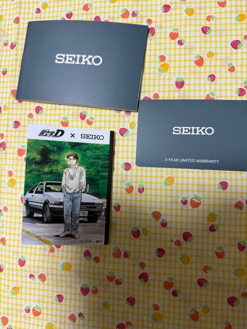 インちゃん専用ページSEIKO 頭文字D コラボモデル クロノグラフ