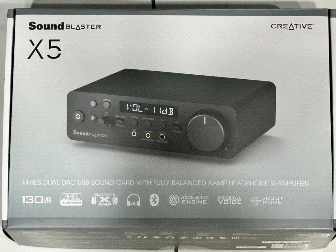 Sound Blaster X5 ゲーミングアンプ