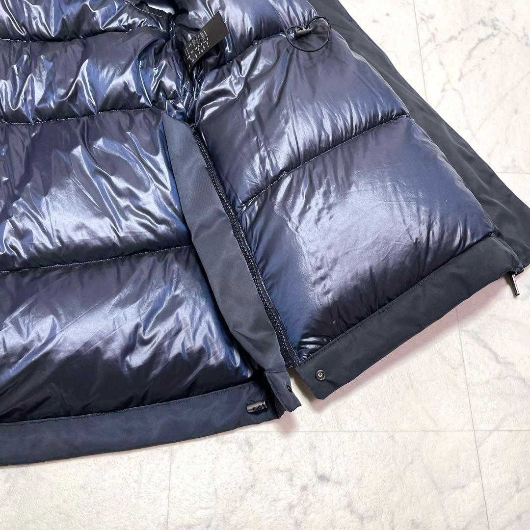 美品✨＋J ユニクロ ジルサンダー ハイブリッドダウンショートコート ネイビーM