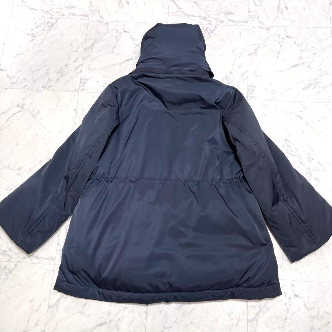 美品✨＋J ユニクロ ジルサンダー ハイブリッドダウンショートコート ネイビーM
