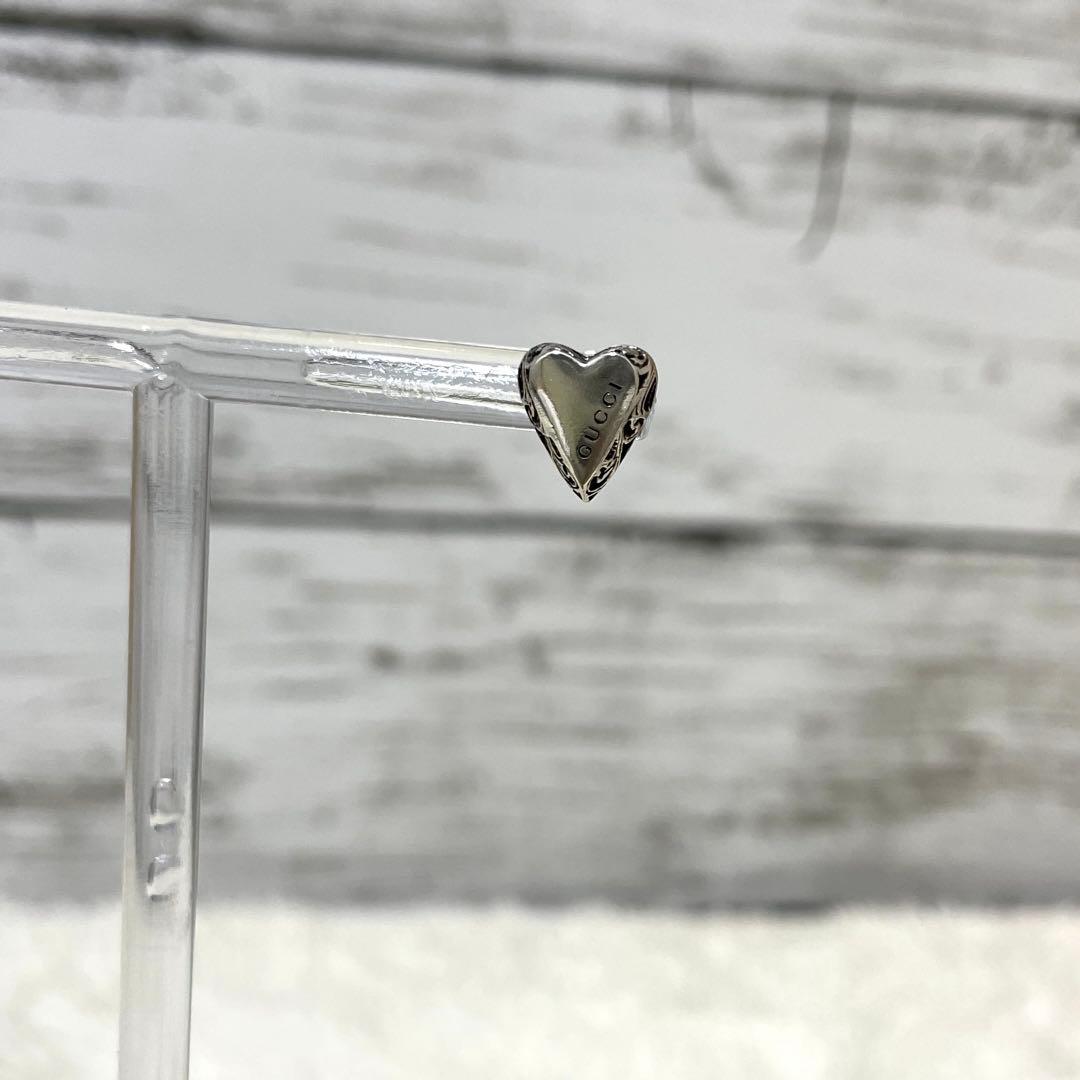 【極美品】グッチ　ハートピアス片耳　アラベスク　メンズ/レディース