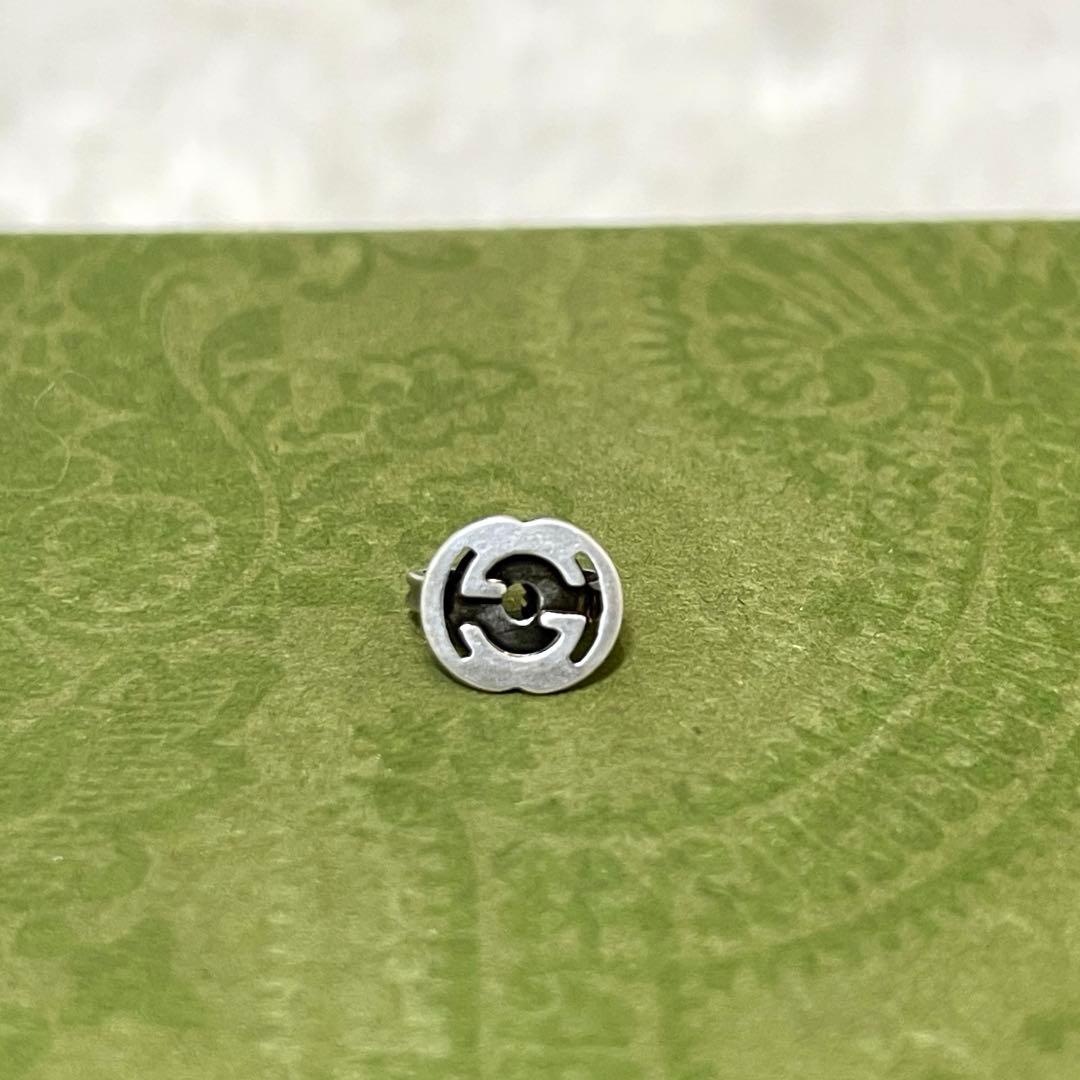 【極美品】グッチ　ハートピアス片耳　アラベスク　メンズ/レディース