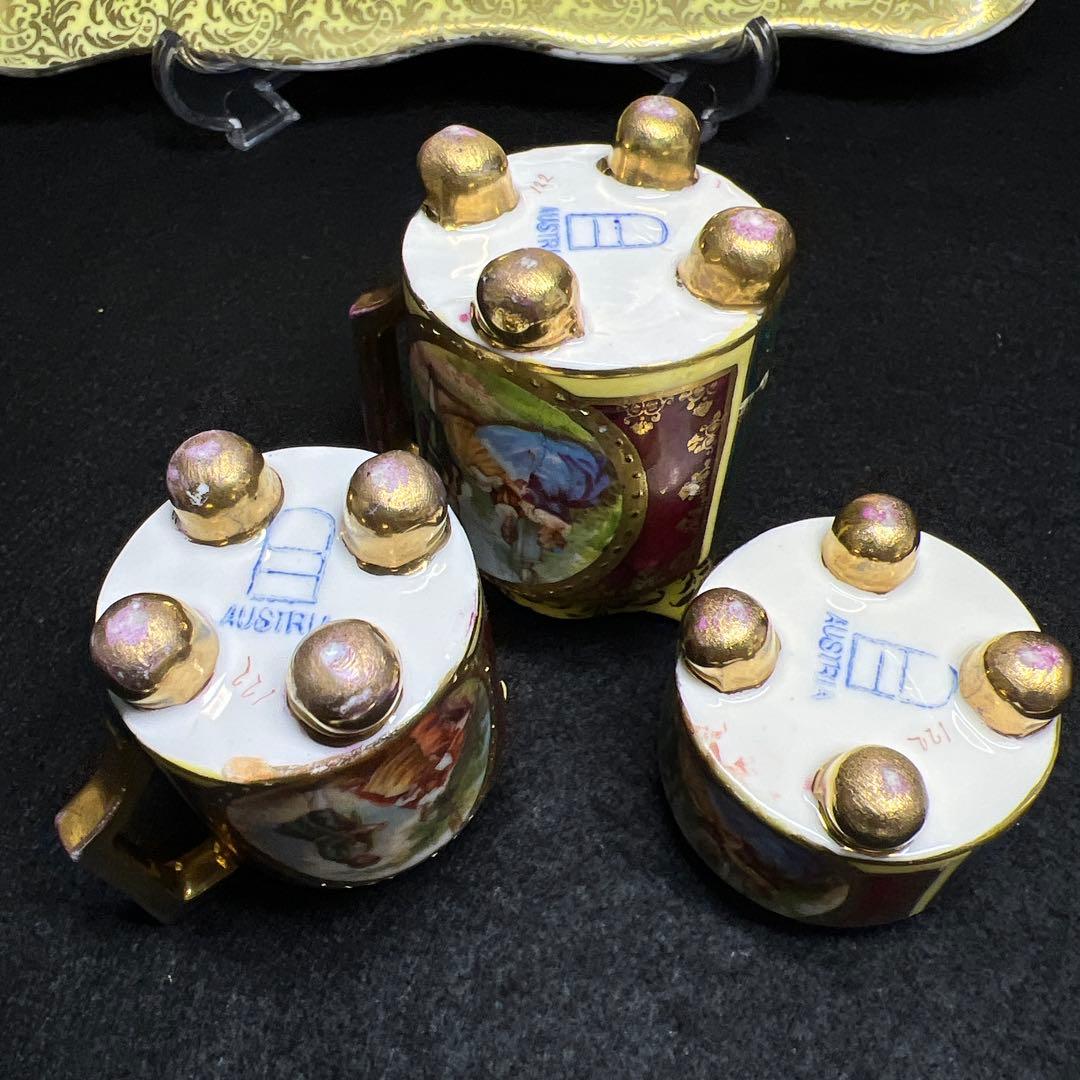 専用アンティーク　オーストリア　カップ&ソーサーセット　東Y7-1126①