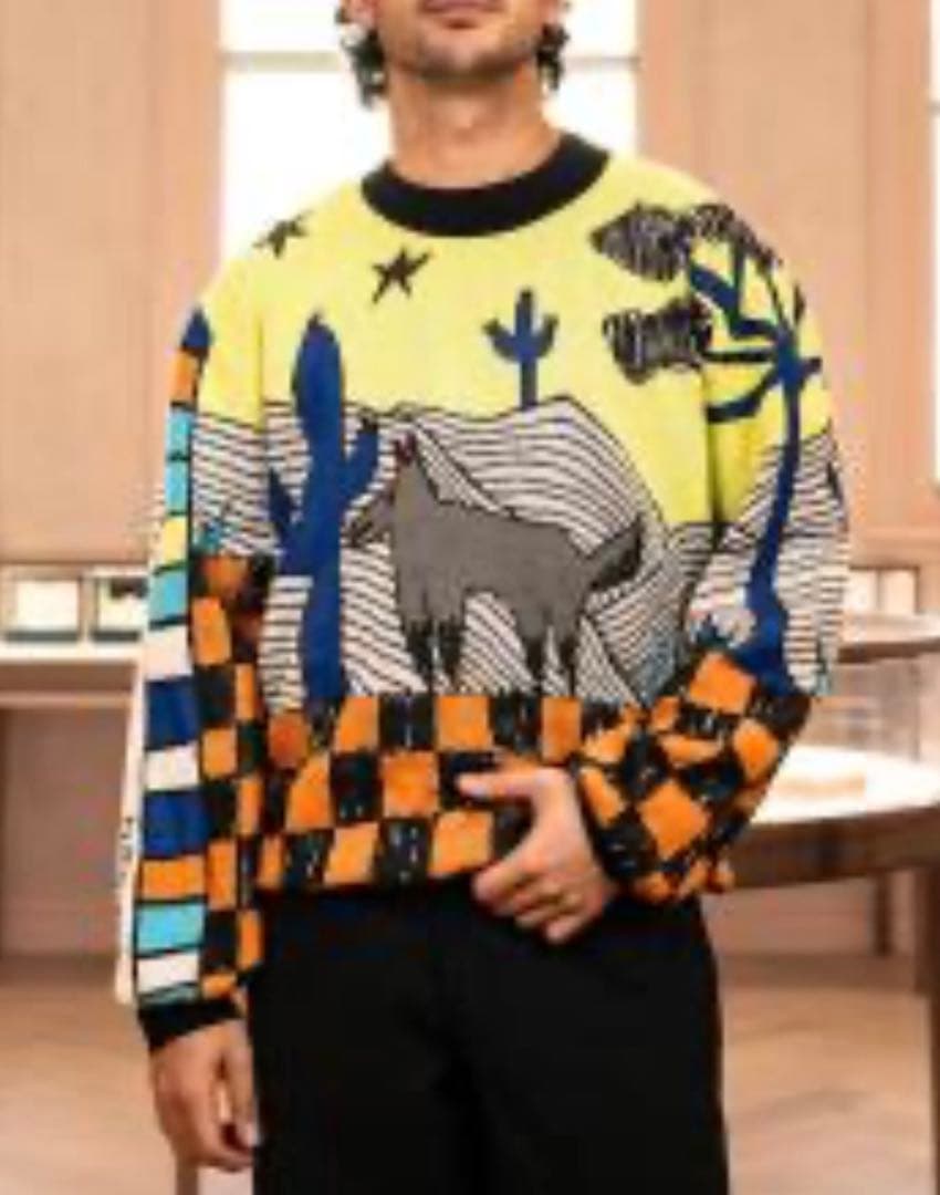 Louis Vuitton ルイヴィトン　ニット　メンズ　サイズS