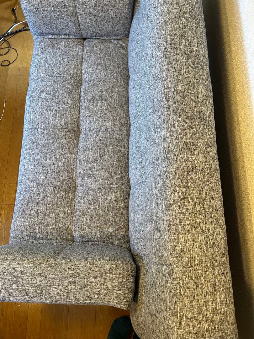 ニトリ　ソファベッド(マークスAM GY)