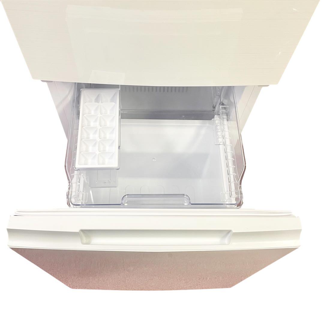 SHARP 冷蔵庫 152L SJ-D15G-W ホワイト 2021年製 F