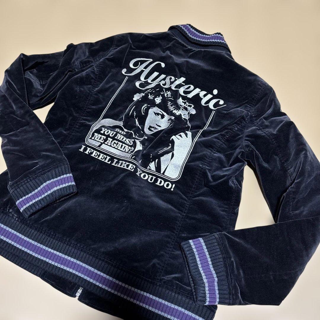 Hysteric ベルベットジャケット