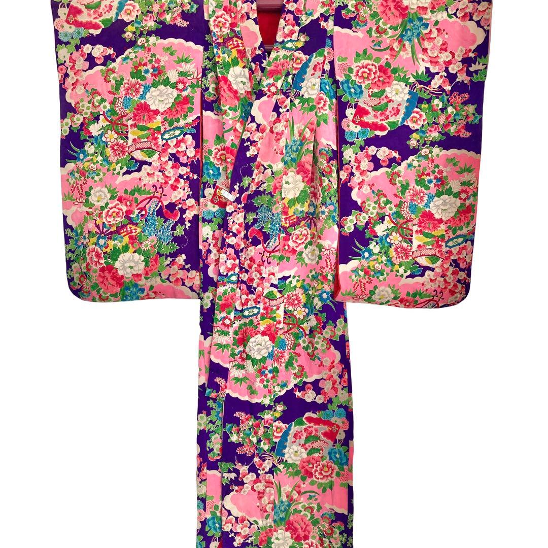 ★専用です★アンティーク女の子 子供着物 七五三 アンティーク着物 NO100