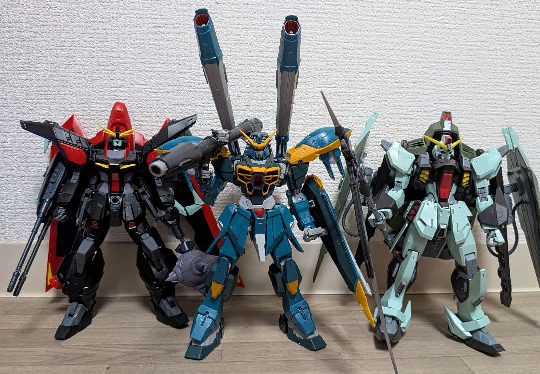 1/100 フルメカニクス　カラミティ・レイダー・フォビドゥン　完成品３体セット