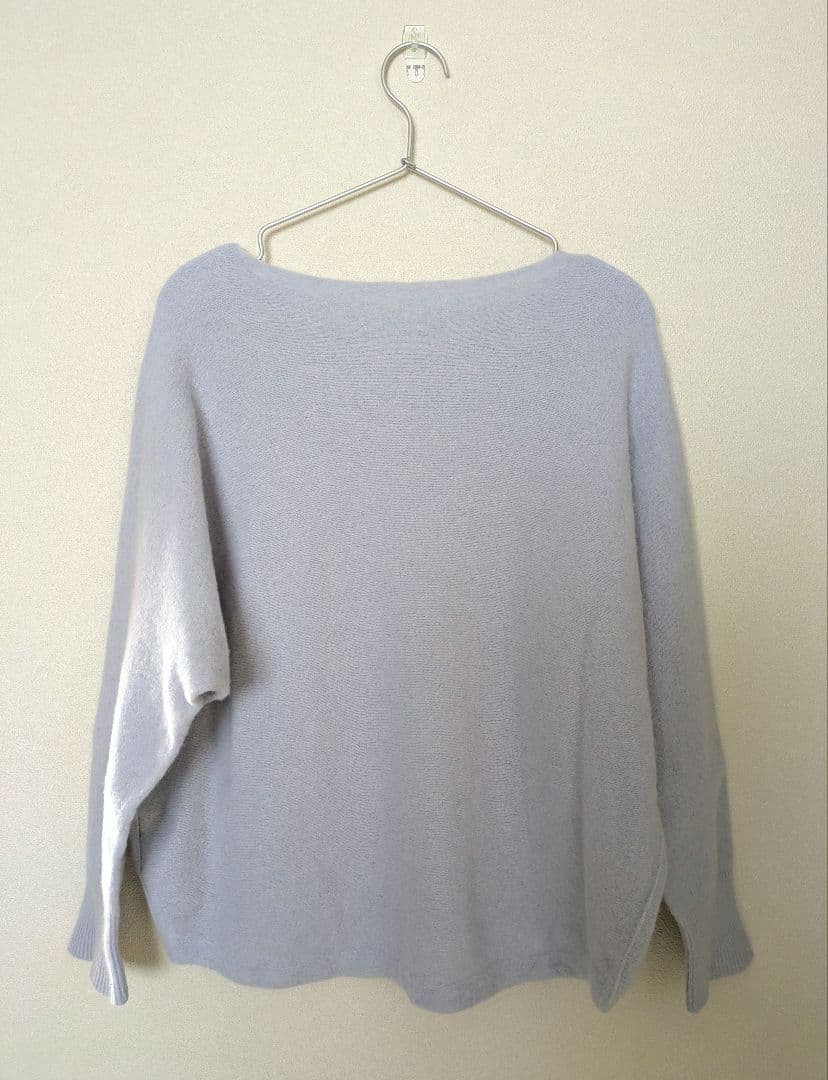 Noble ファインウールドルマンプルオーバー　パープル