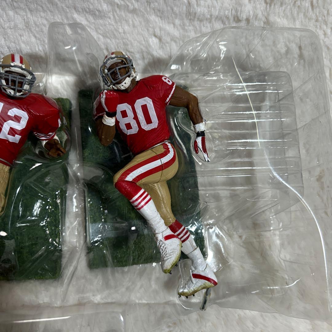 【美品】NFL フィギュアセット Montana, Lott, Rice