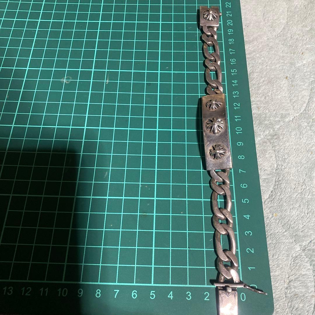 925 ブレスレット　CH プラス　チェーン型　リストバンド