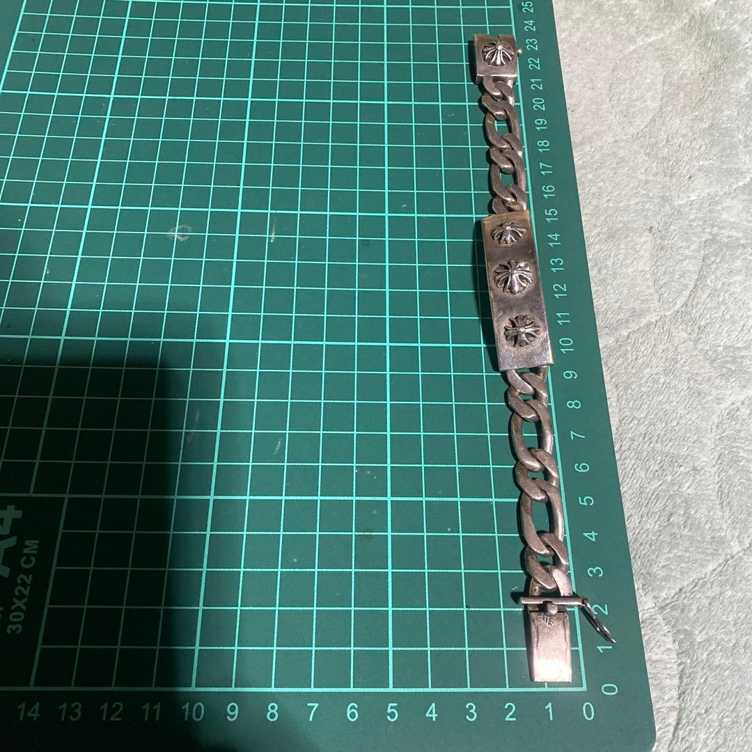 925 ブレスレット　CH プラス　チェーン型　リストバンド