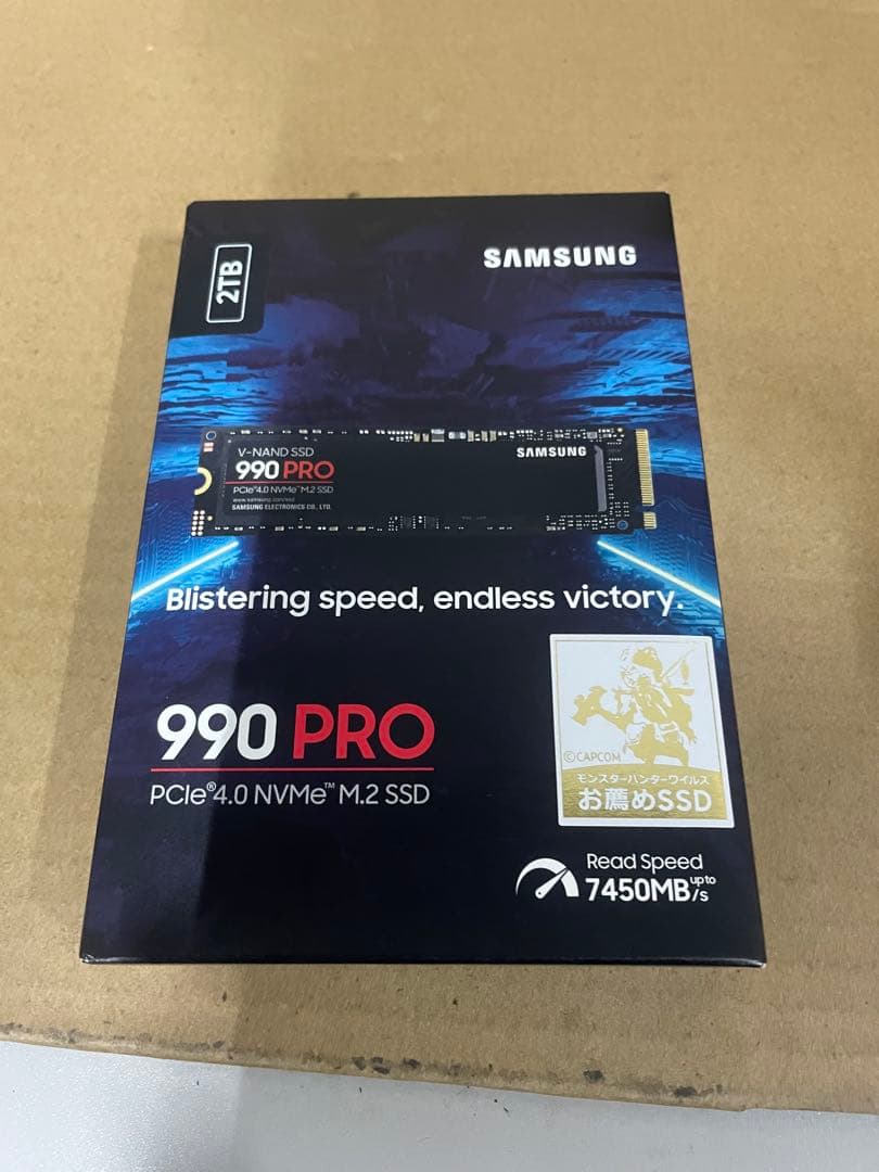 内蔵型SSD Samsung 990 PRO 2TB PCIe Gen 4.0 x4 SSD