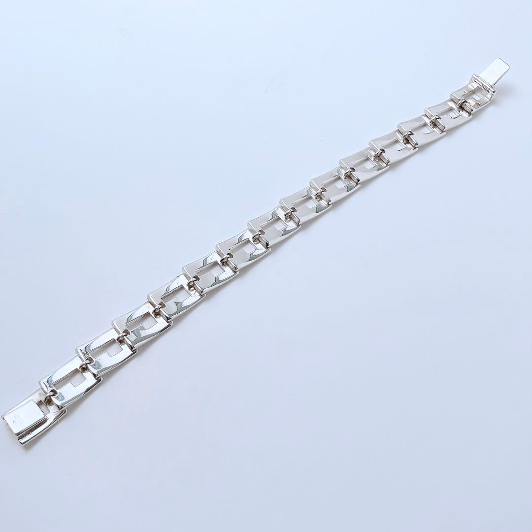 グッチ GUCCI 925 ブレスレット シルバー ヴィンテージ ON466