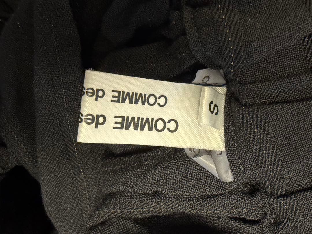 コムデギャルソン コムコム　黒スカート　コムデギャルソンコムデギャルソン