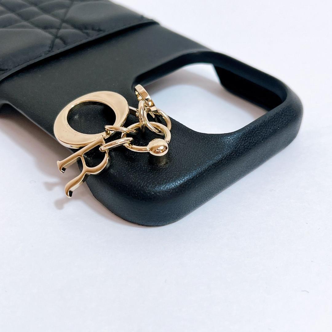 ✨未使用級✨Dior　LADY DIOR　iPhone15proケース　羊革