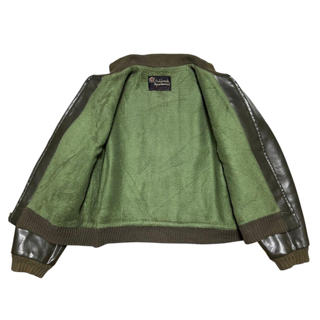 60's〜70's Sears Oakbrook レザー スポーツジャケット