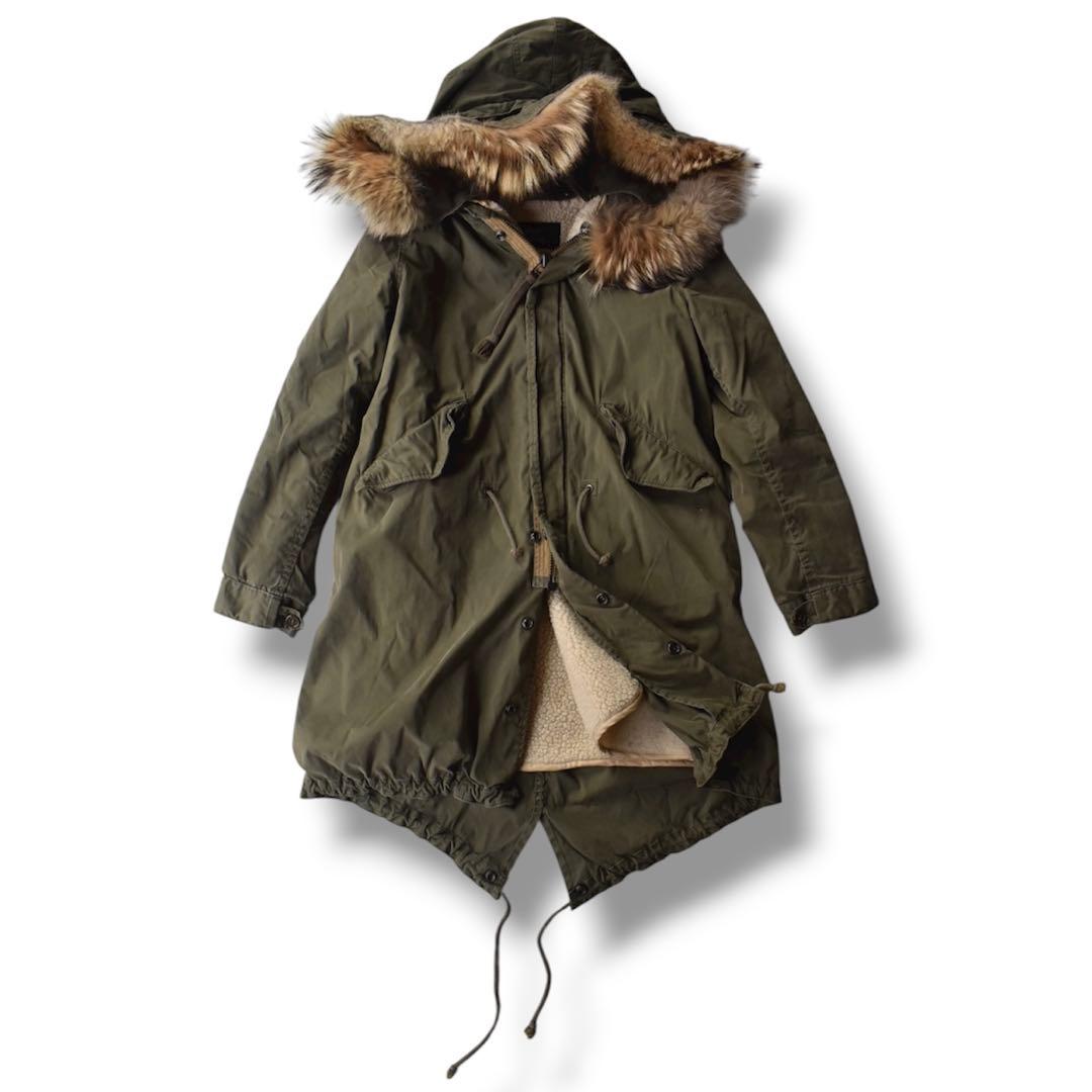 green REPRODUCTIONモッズコート現HYKE M-51型フィッシュ