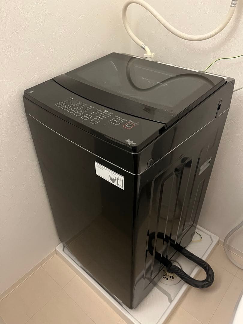 【美品】ニトリ 全自動洗濯機 6kg 2024年製 1人暮らしにおすすめ