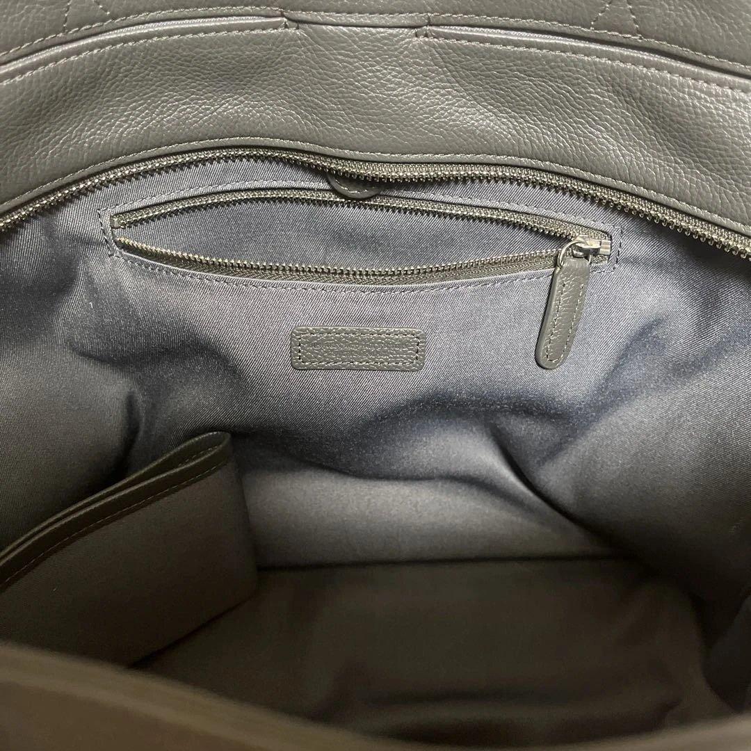 ✨美品✨ビジネスレザーファクトリー トートバック　ブラックオリーブ