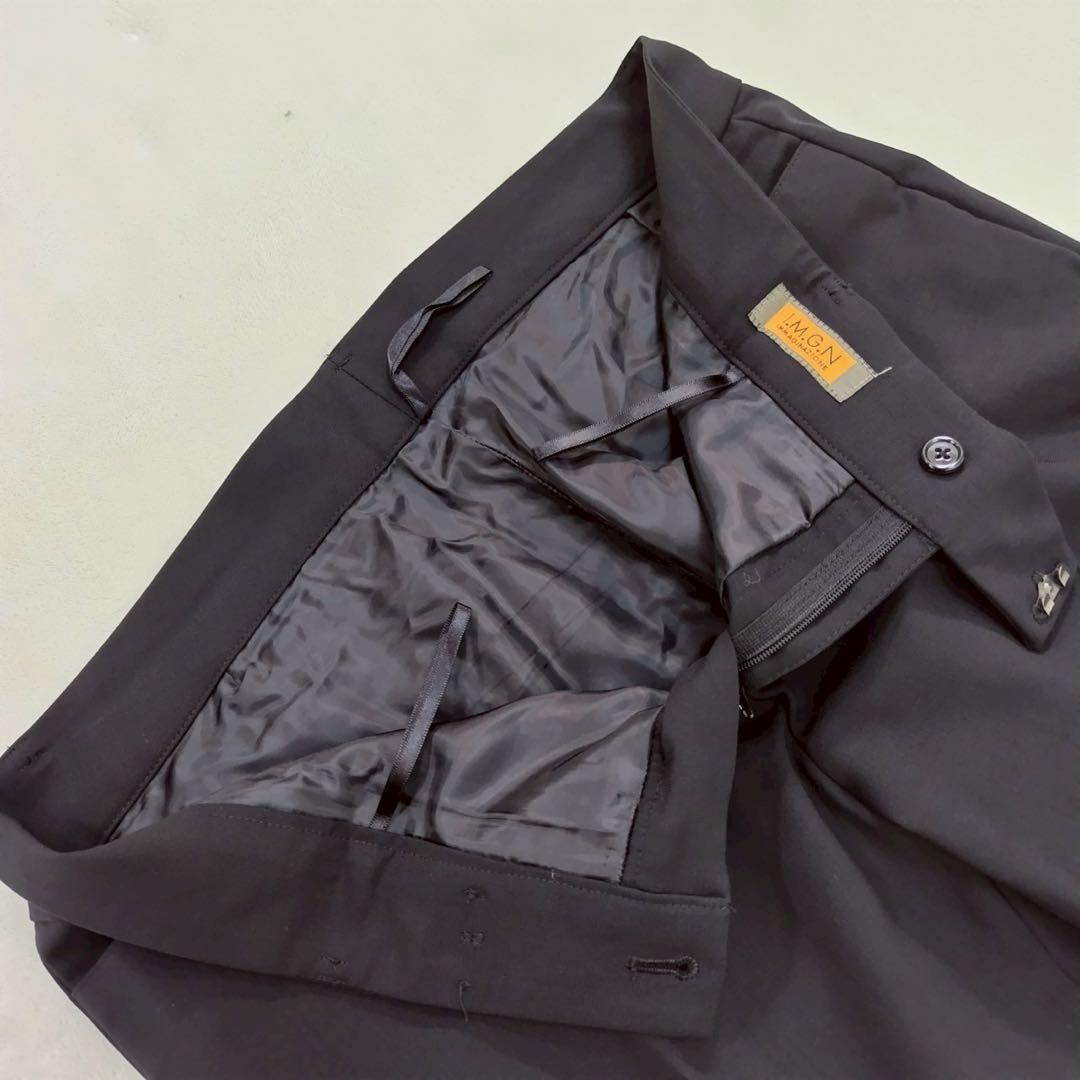 美品 IMGN セットアップ スーツ パンツ上下セット 就活 リクルート ママ