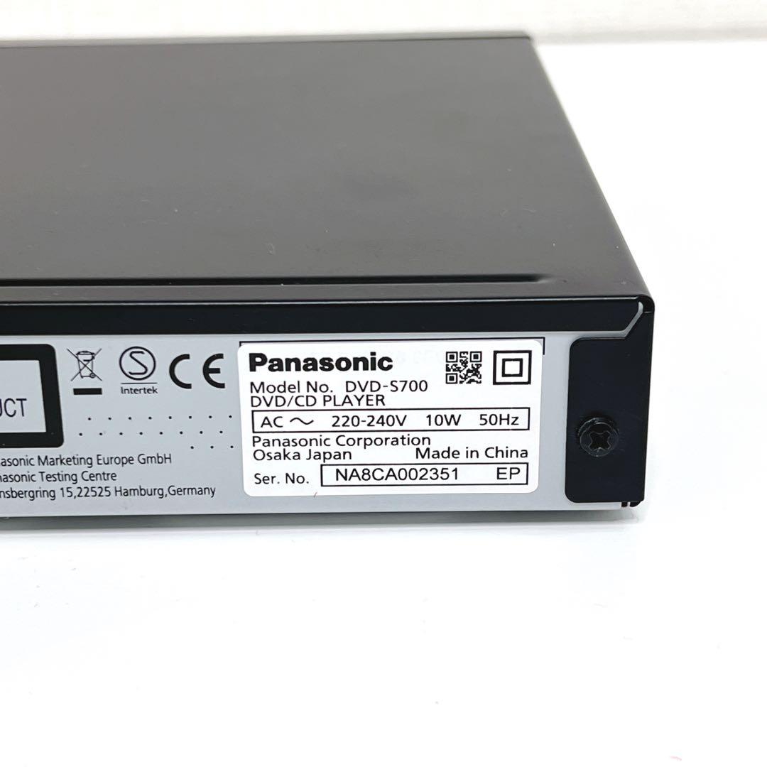 【ほぼ未使用】 Panasonic DVD-S700 リージョンフリー