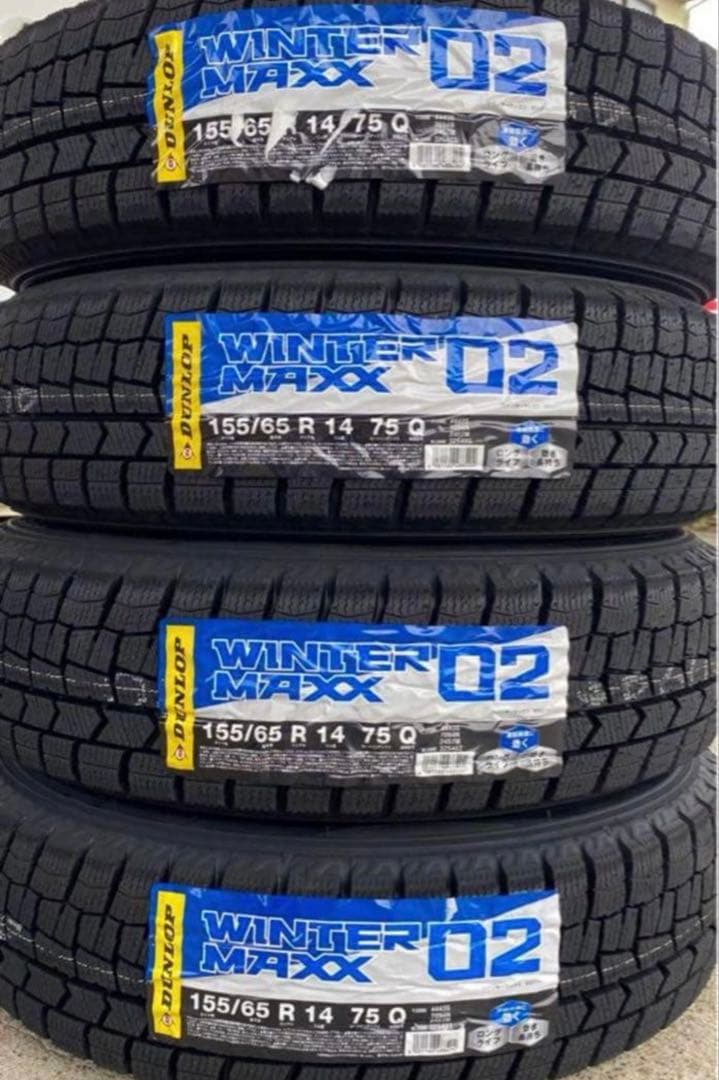 新品セット　155/65R14 ワゴンR ムーヴ　タント　N-BOX