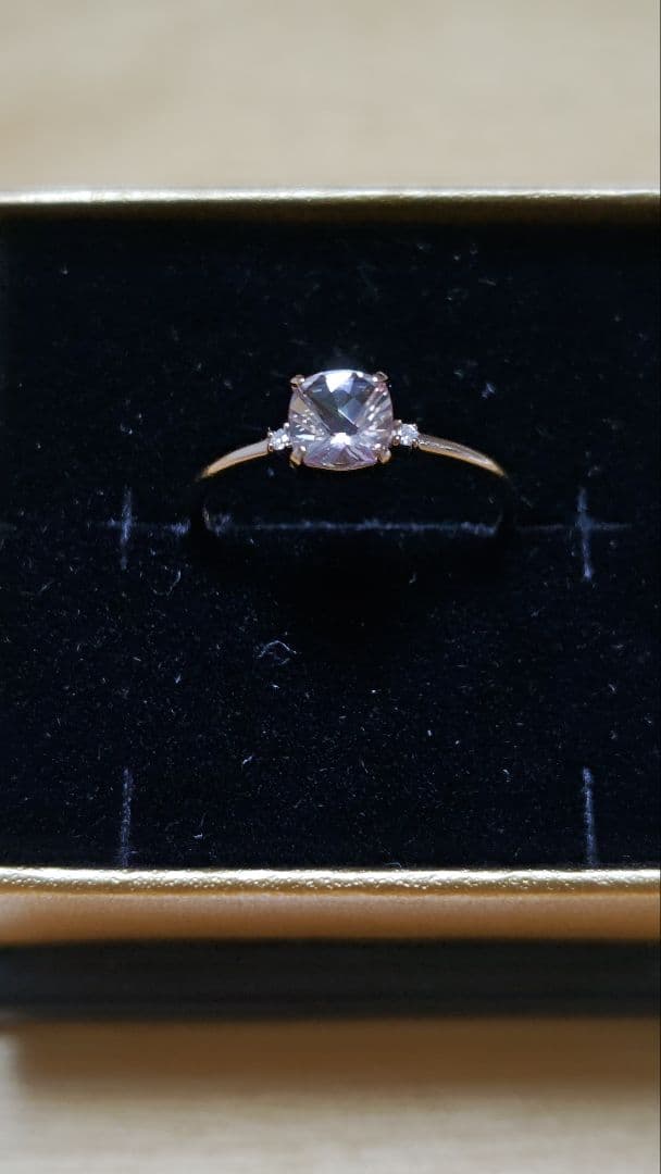 もーもー ete K10 MPG トパーズ/ダイヤモンドリング ９号 エテ